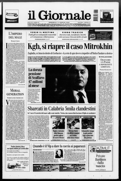 Il giornale : quotidiano del mattino